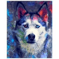 Картина по номерам Paintboy "Одинокий взгляд", 40x50 см