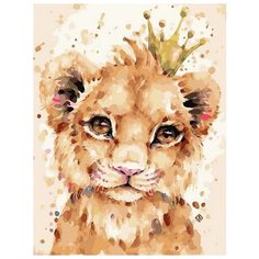 Картина по номерам Paintboy "Молодой король", 40x50 см