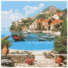 Картина по номерам Живопись по Номерам "Летний пейзаж", 40x40 см