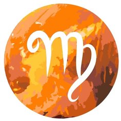 Картина по номерам Живопись по Номерам "Знаки зодиака. Дева", 40x40 см