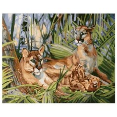 Картина по номерам Paintboy "Минуты семейного счастья", 40x50 см