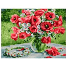 Картина по номерам Paintboy "Летние прогулки", 40x50 см