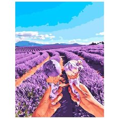 Картина по номерам Paintboy "Лавандовый Прованс", 40x50 см