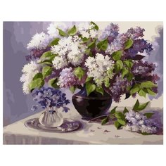 Картина по номерам Paintboy "Сиреневый май", 40x50 см