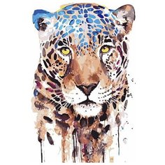 Картина по номерам Paintboy "Акварельный леопард", 40x50 см