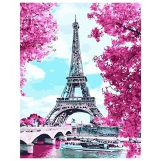 Картина по номерам Paintboy "Весенняя Франция", 30x40 см