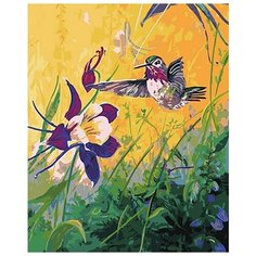 Картина по номерам Paintboy "Вкусный нектар", 40x50 см