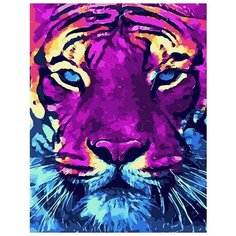 Картина по номерам Paintboy "Ярый тигр", 40x50 см