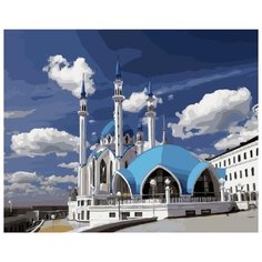 Картина по номерам Paintboy "Голубая мечеть 3", 40x50 см