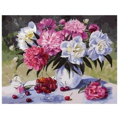 Картина по номерам Paintboy "Прилетела бабочка", 40x50 см