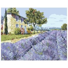 Картина по номерам Живопись по Номерам "Лавандовое поле", 40x50 см