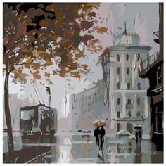 Картина по номерам Живопись по Номерам "Питерская осень", 40x40 см