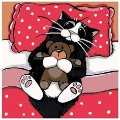 Картина по номерам Живопись по Номерам "Приятных снов", 40x40 см