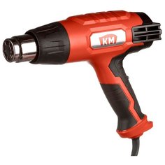 Фен строительный электрический КМ HG-2001 2000 Вт