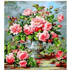 Картина по номерам на холсте 40*50 см Raduga "Красочный букет" (GX9081)