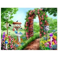 Картина по номерам Raduga 40х50 "Цветочная арка" GX-4133