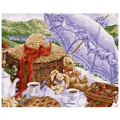 Картина по номерам 40x50 см Raduga "Пикник под зонтом" - GX9543