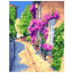 Картина по номерам 40x50 см Paintboy "Греческая улочка" - PB-GX23430