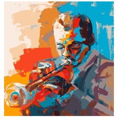 Картина по номерам Raduga 40х50 "Трубач" VA-0157