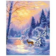 Картина по номерам "Декабрьское утро", 40x50 см Русская Живопись