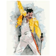 Картина по номерам Paintboy "Фредди Меркьюри", 40x50 см