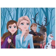 Картина по номерам Русская живопись "Любимые герои", 30x40 см