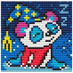 Алмазная мозаика "Панда" (на магнитной основе), 10x10 см Алмазное хобби