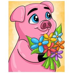 Алмазная мозаика "Романтик", 15x20 см Гранни