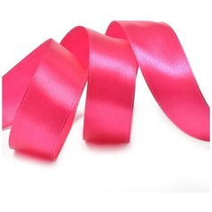 Лента атласная 1 (25мм) цв.3086 сливовый IDEAL уп.27,4 м