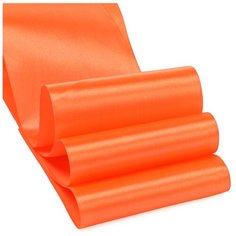 Лента атласная 3 (75мм) цв.3070 оранжевый IDEAL уп.27,4 м