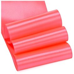 Лента атласная 4 (100мм) цв.3079 ярк.розовый IDEAL уп.27,4 м