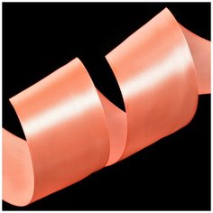 Лента атласная 2 (50мм) цв.3068 персиковый IDEAL уп.27,4 м