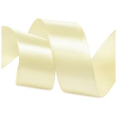 Лента атласная 1 1/2 (38мм) цв.3008 бл.песочный IDEAL уп.27,4 м