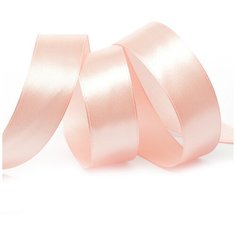 Лента атласная 1 (25мм) цв.3059 карамель IDEAL уп.27,4 м