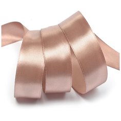 Лента атласная 3/4 (20мм) цв.4814 бежевый IDEAL уп.27,4 м