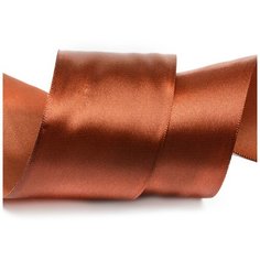 Лента атласная 2 (50мм) цв.4868 медный IDEAL уп.27,4 м