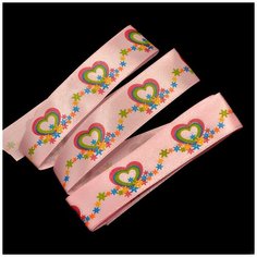 Лента атласная с рисунком TBY.LDA2204 шир.25мм уп.10м Ideal