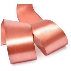 Лента атласная 2 (50мм) цв.3123 гр.розовый IDEAL уп.27,4 м