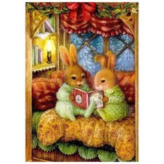 Алмазная мозаика "Сказки на ночь", 27x38 см Гранни