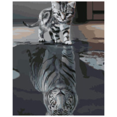 Сильный дух живопись на холсте 40х50 ( CM0027 ) Hobruk