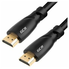 Кабель HDMI 1.2м для Apple TV SmartTV Xiaomi TV Box ПК PlayStation Xbox PS3 PS4 Pro проектор компьютер Ultra HD 4K 3D Ethernet GCR GOLD черный