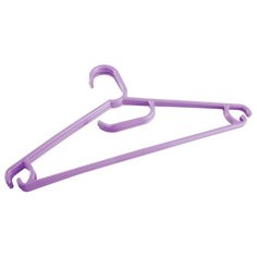 ВЕШАЛКИ ДЛЯ ЛЕГКОЙ ОДЕЖДЫ РАЗМ. 48 (КОМПЛЕКТ 3 ШТ.) (1/32) "БЫТПЛАСТ" 4312354