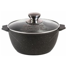 Кастрюля 6л Гранит black Мечта