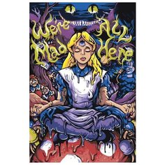 Картина по номерам Живопись по Номерам "Психоделическая Алиса 2", 40x60 см