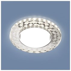 Встраиваемый точечный светильник Elektrostandard с LED подсветкой 3037 GX53
