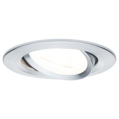 Светильник встраиваемый Nova LED 1x6,5 GU10 Alu ged 93432 Paulmann