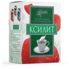 Заменитель сахара ксилит "Сладкий мир", коробка 250 г. Фруктовое счастье
