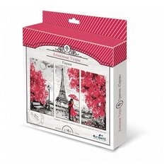 Набор для творчества "Алмазные узоры. Триптих. Париж" Origami