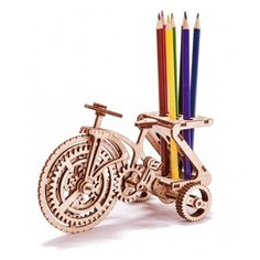 Сборная деревянная модель Wood Trick "Велосипед-визитница", 89 деталей