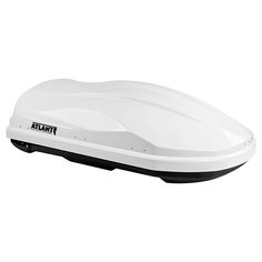 Багажный бокс на крышу ATLANT Diamond 352 (350 л) белый глянцевый